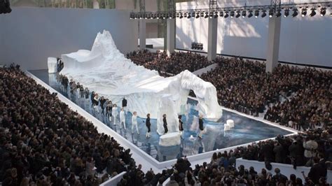 chanel iceberg show|Chanel runway 2010.